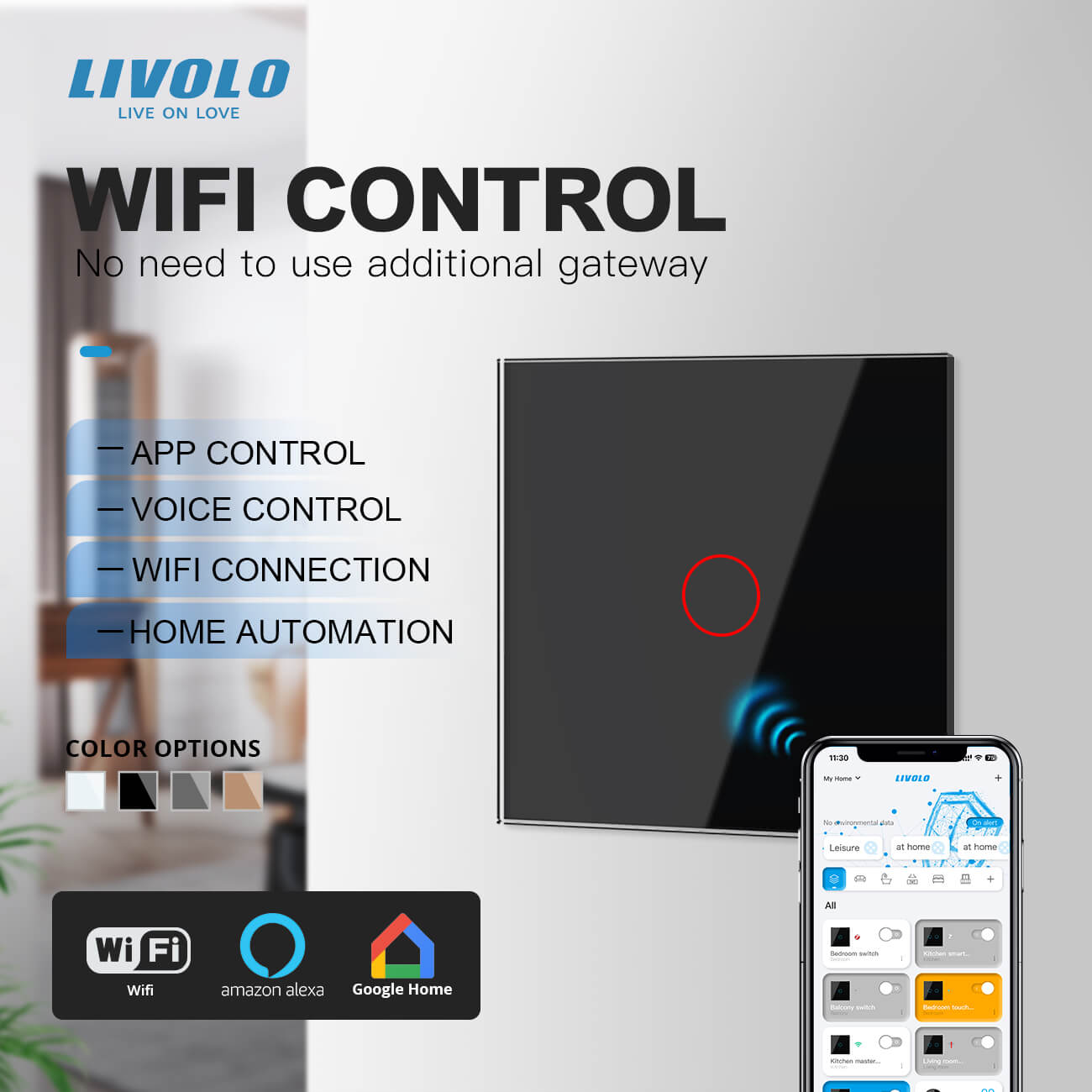 Gateway-free WiFi Control